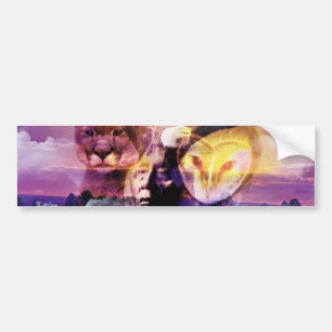 Autocollant De Voiture Guerrier indien indigène