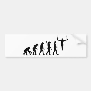 Autocollant De Voiture Gymnastique d'évolution