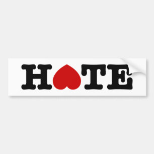 AUTOCOLLANT DE VOITURE HAINE