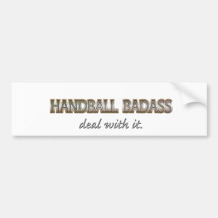 AUTOCOLLANT DE VOITURE HANDBALL