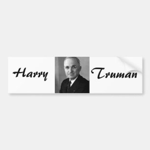 Autocollant De Voiture Harry S. Truman 33e président