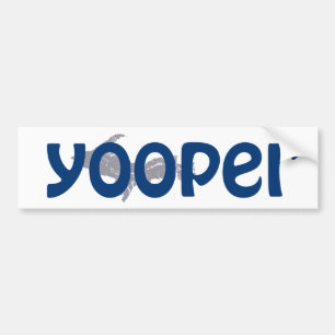 Autocollant De Voiture HAUT Michigan Yooper Bumper Sticker