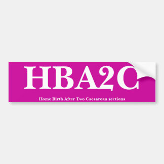 AUTOCOLLANT DE VOITURE HBA2C