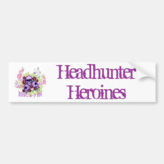 Autocollant De Voiture HeadhunterHeroines