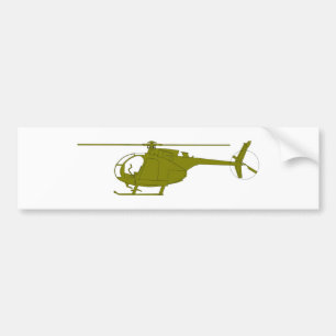 Autocollant De Voiture Hélicoptère d'observation d'OH-6A