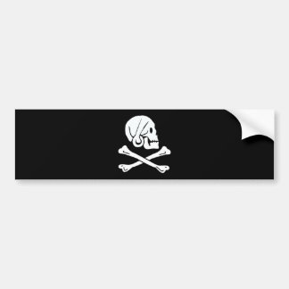 Autocollant De Voiture Henry Chaque Drapeau Pirate
