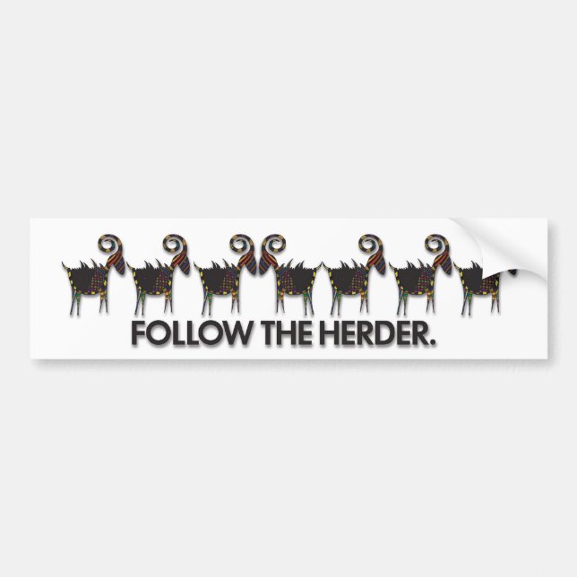 Autocollant De Voiture HERDER.bumper (Devant)