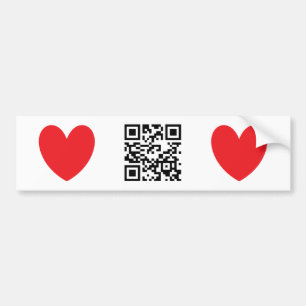 Autocollant De Voiture Heureuse Sainte-Valentin - anglais