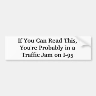 Autocollant De Voiture Hilarious I-95 Philadelphie Pennsylvanie