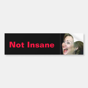Autocollant De Voiture Hillary non aliénée