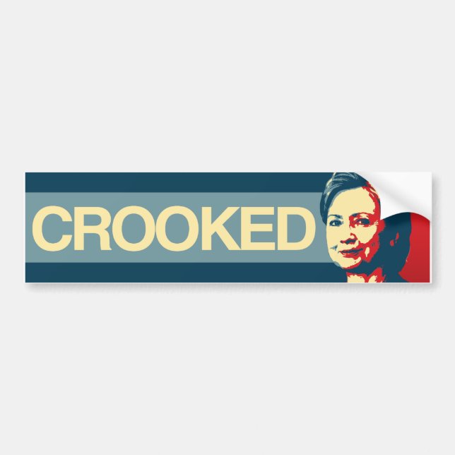 Autocollant De Voiture HILLARY TORDUE - propagande d'Anti-Hillary - - (Devant)