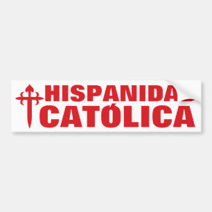 AUTOCOLLANT DE VOITURE HISPANIDAD CATOLICA