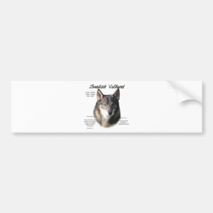 Autocollant De Voiture Histoire suédoise de Vallhund