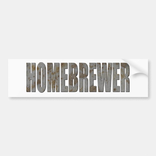 Autocollant De Voiture Homebrewer (Devant)