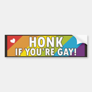Autocollant De Voiture Homosexuel d'arc-en-ciel