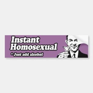 Autocollant De Voiture HOMOSEXUEL INSTANT -.png