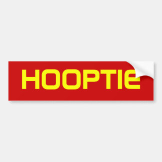 AUTOCOLLANT DE VOITURE HOOPTIE