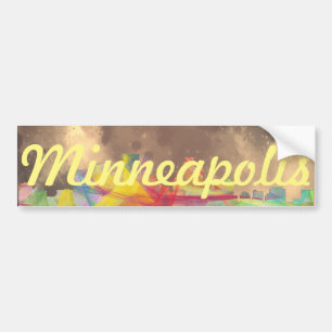 AUTOCOLLANT DE VOITURE HORIZON WB1 DE MINNEAPOLIS, MINNESOTA -