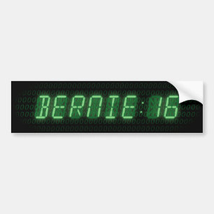 Autocollant De Voiture Horloge des ponceuses 2016 de Bernie