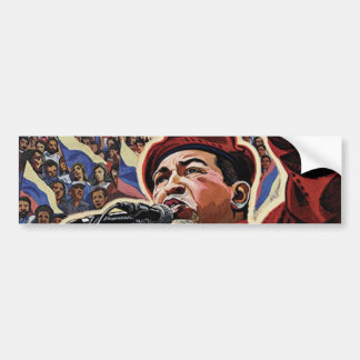Autocollant De Voiture Hugo Chavez - Style de la révolution des dessins h