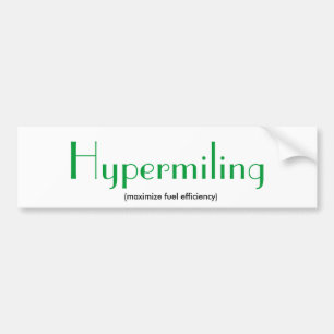 Autocollant De Voiture Hypermiling