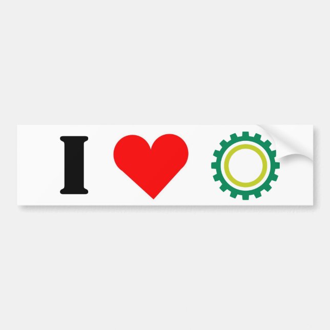 Autocollant De Voiture I adhésif pour pare-chocs du coeur NEHES (Devant)