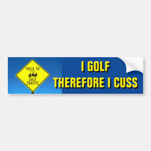 Autocollant De Voiture I Golf C'Est Donc Cuss - Bumper Sticker De Golf Ca