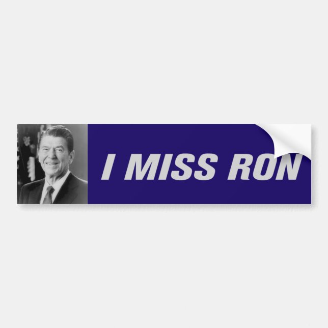 Autocollant De Voiture I Mlle Ron Bumpersticker (Devant)