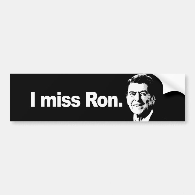 Autocollant De Voiture I MLLE RON Bumpersticker (Devant)