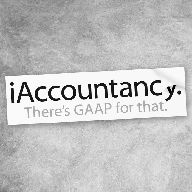 Autocollant De Voiture iAccounting (Créateur téléchargé)