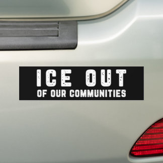 Autocollant De Voiture ICE Out Of Our Communities Anti-ICE