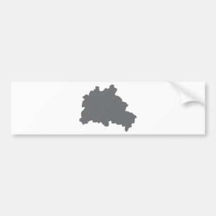 Autocollant De Voiture Icône de contour de Berlin