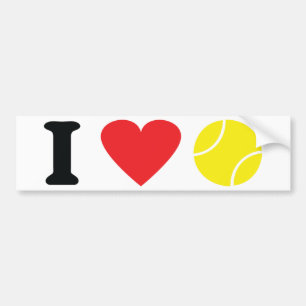 Autocollant De Voiture Icône de tennis