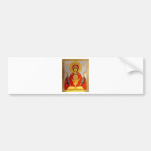 Autocollant De Voiture icône religieuse Mary sainte et enfant