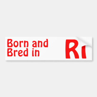 Autocollant De Voiture Île de Rhode a multiplié l'autocollant (de butoir)