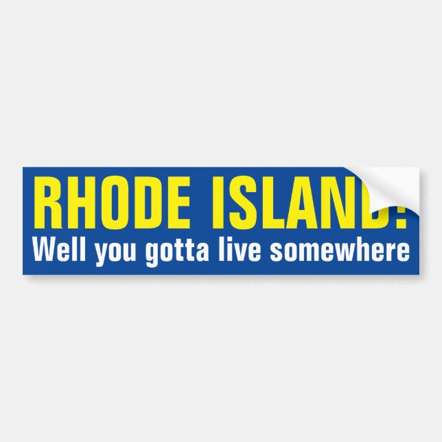 Autocollant De Voiture ÎLE DE RHODE ! - Bon vous avez obtenu de vivre (Devant)