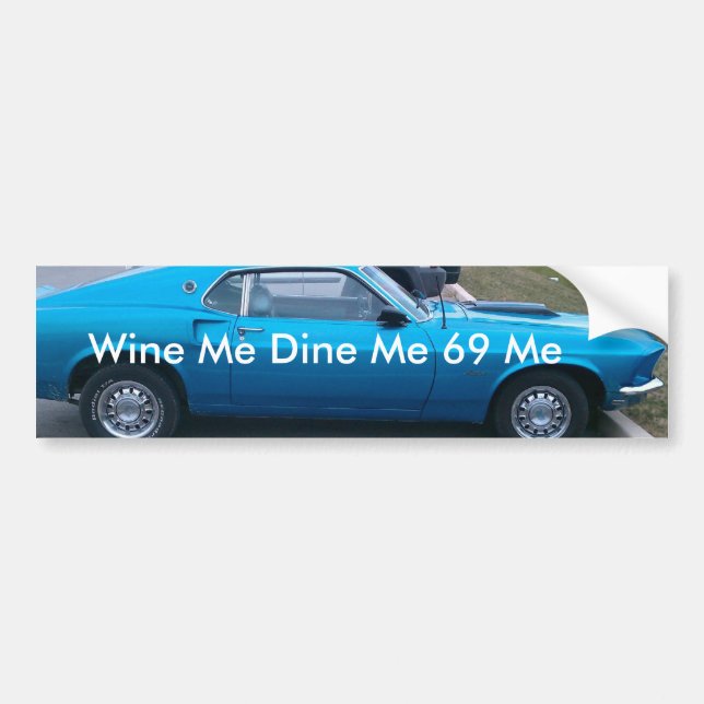 Autocollant De Voiture IMAG0015-1, Wine je me dinent 69 je (Devant)