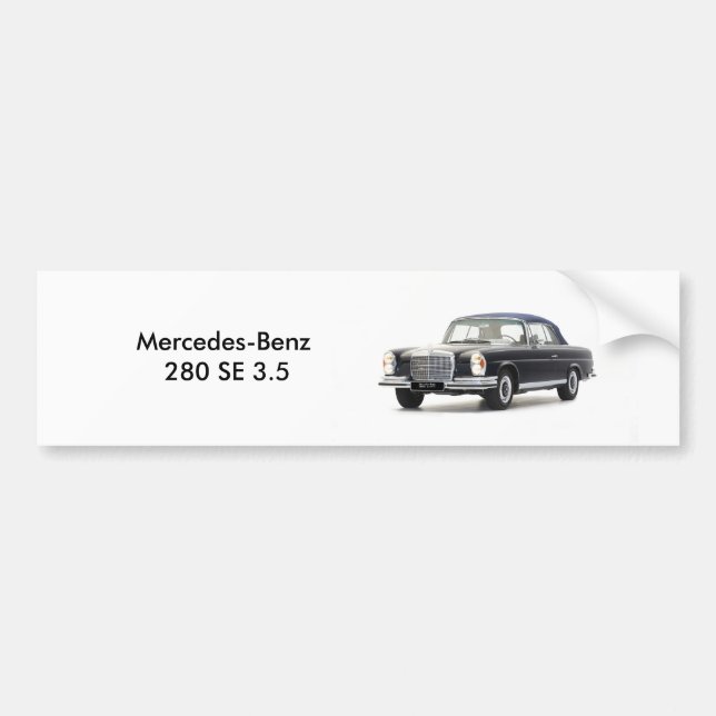 Autocollant De Voiture Image de voiture classique pour Bumper Sticker (Devant)