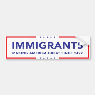Autocollant De Voiture Immigrés