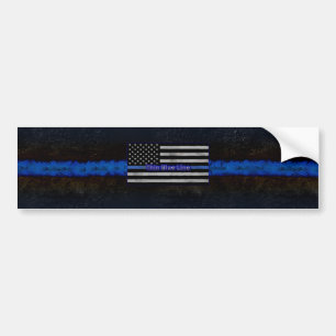 Autocollant De Voiture Indicateur de ligne bleue mince