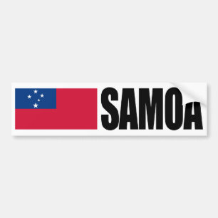 Autocollant De Voiture Indicateur Samoa