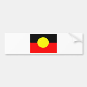 Autocollant De Voiture Indigène-Drapeau