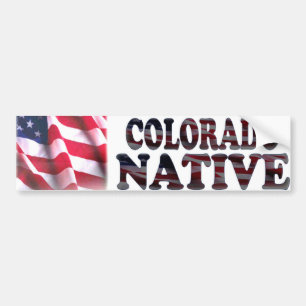 Autocollant De Voiture Indigène du Colorado