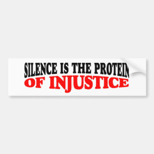 Autocollant De Voiture Injustice