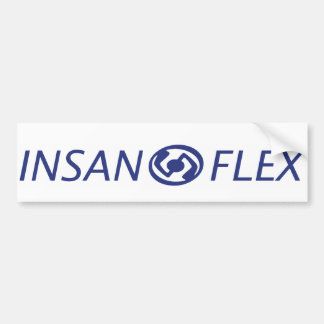 Autocollant De Voiture Insanoflex horizontal