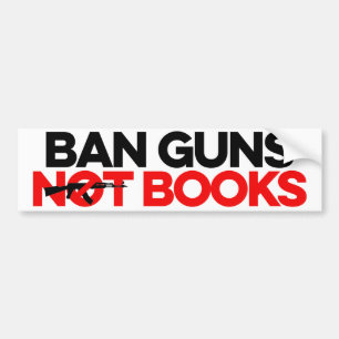 Autocollant De Voiture Interdire Les Armes Et Non Les Livres