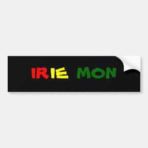 AUTOCOLLANT DE VOITURE IRIE