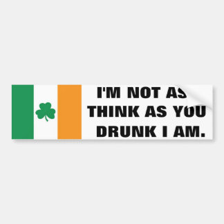 Autocollant De Voiture Irlandais
