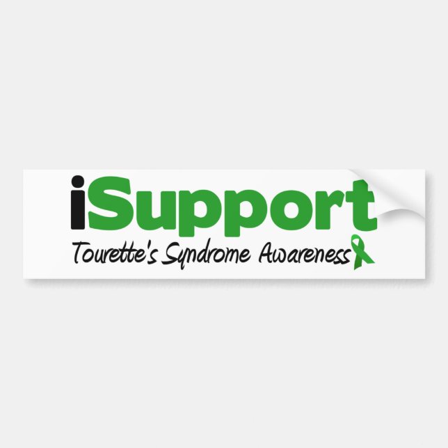 Autocollant De Voiture iSupport Tourette (Devant)