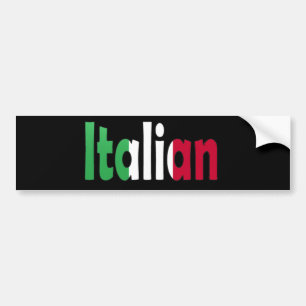 Autocollant De Voiture italien